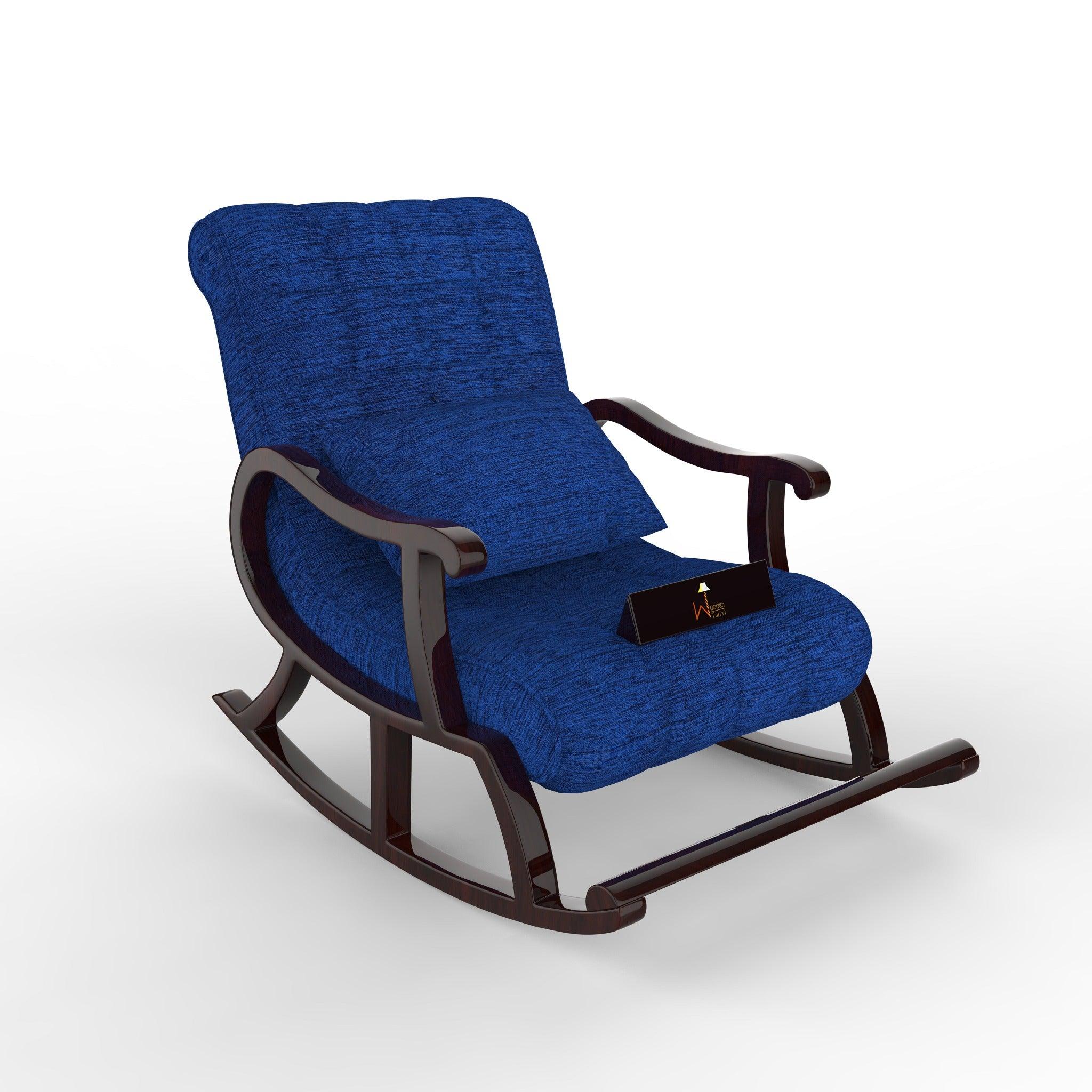 Recliner Rocking Chair In Premium - WoodenTwist