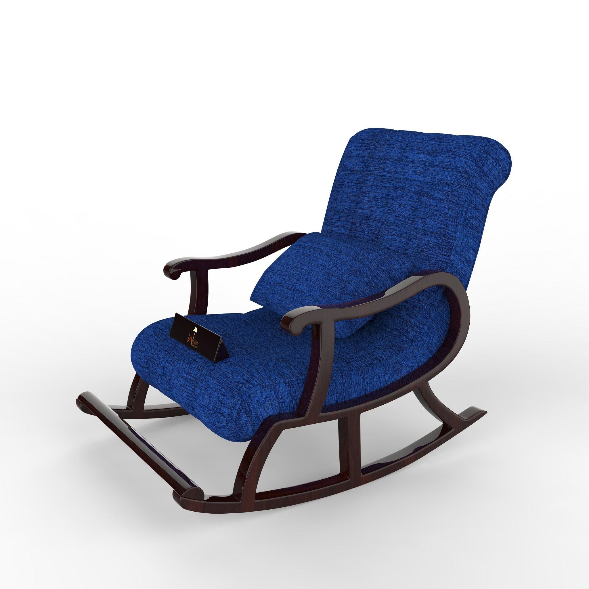 Recliner Rocking Chair In Premium - WoodenTwist