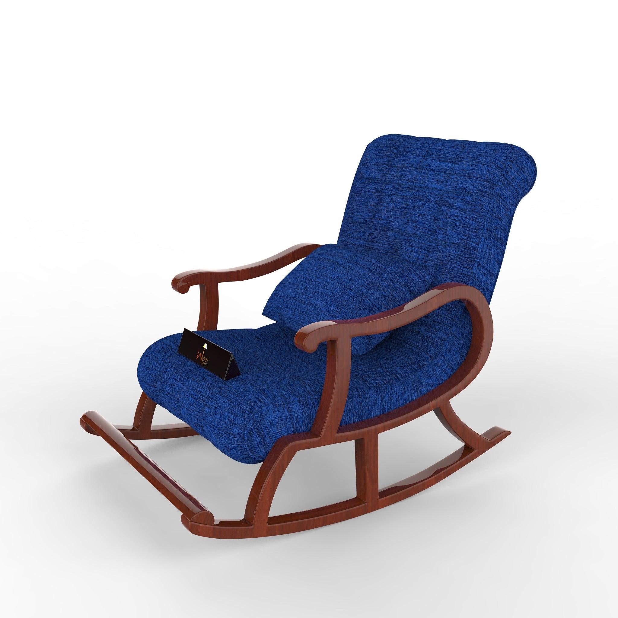 Recliner Rocking Chair In Premium - WoodenTwist