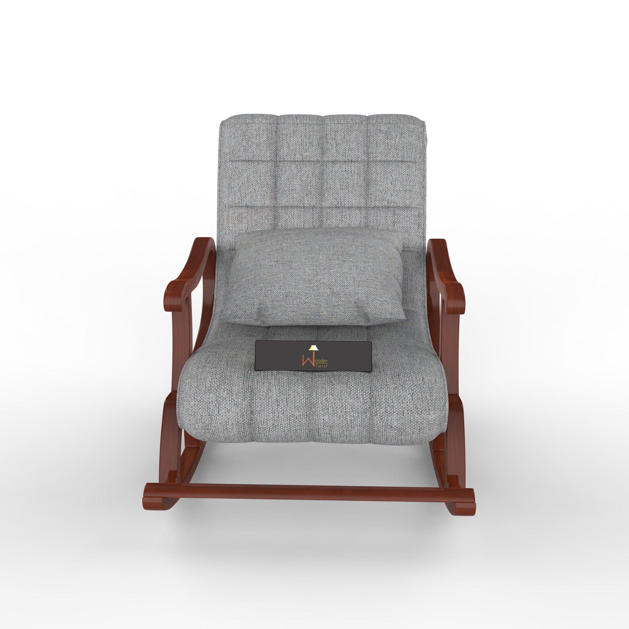 Recliner Rocking Chair In Premium - WoodenTwist