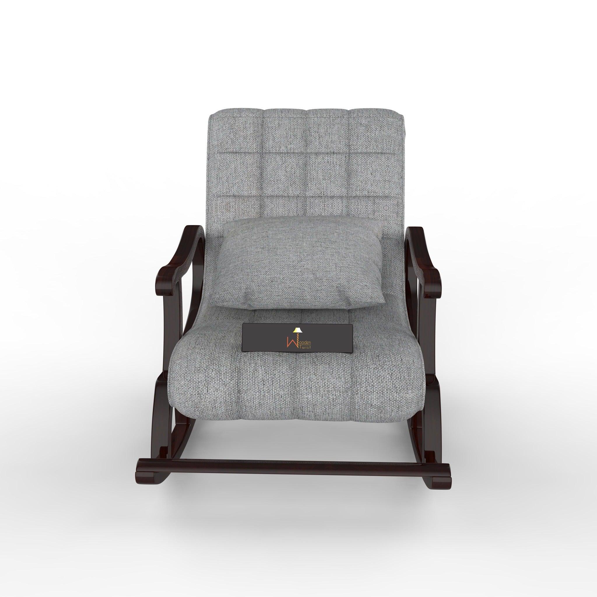 Recliner Rocking Chair In Premium - WoodenTwist