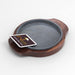 Sizzler Serving Platter With Wooden Base in Premium Sheesham wood - WoodenTwist