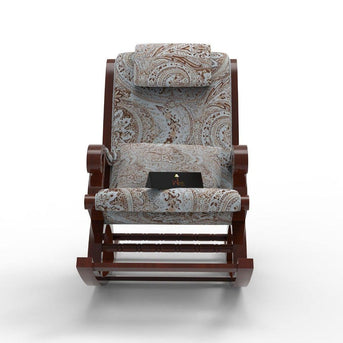 Azure Premium Sheesham Wood Rocking Chair (Honey Finish) - WoodenTwist
