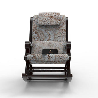 Azure Premium Sheesham Wood Rocking Chair (Walnut Finish) - WoodenTwist