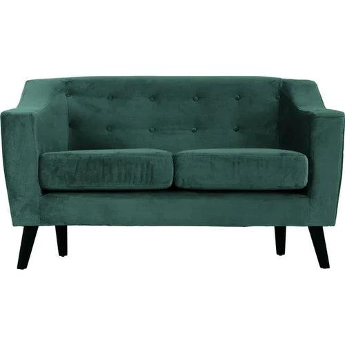 Modern Style Loveseat 2 Seater Sofa - WoodenTwist