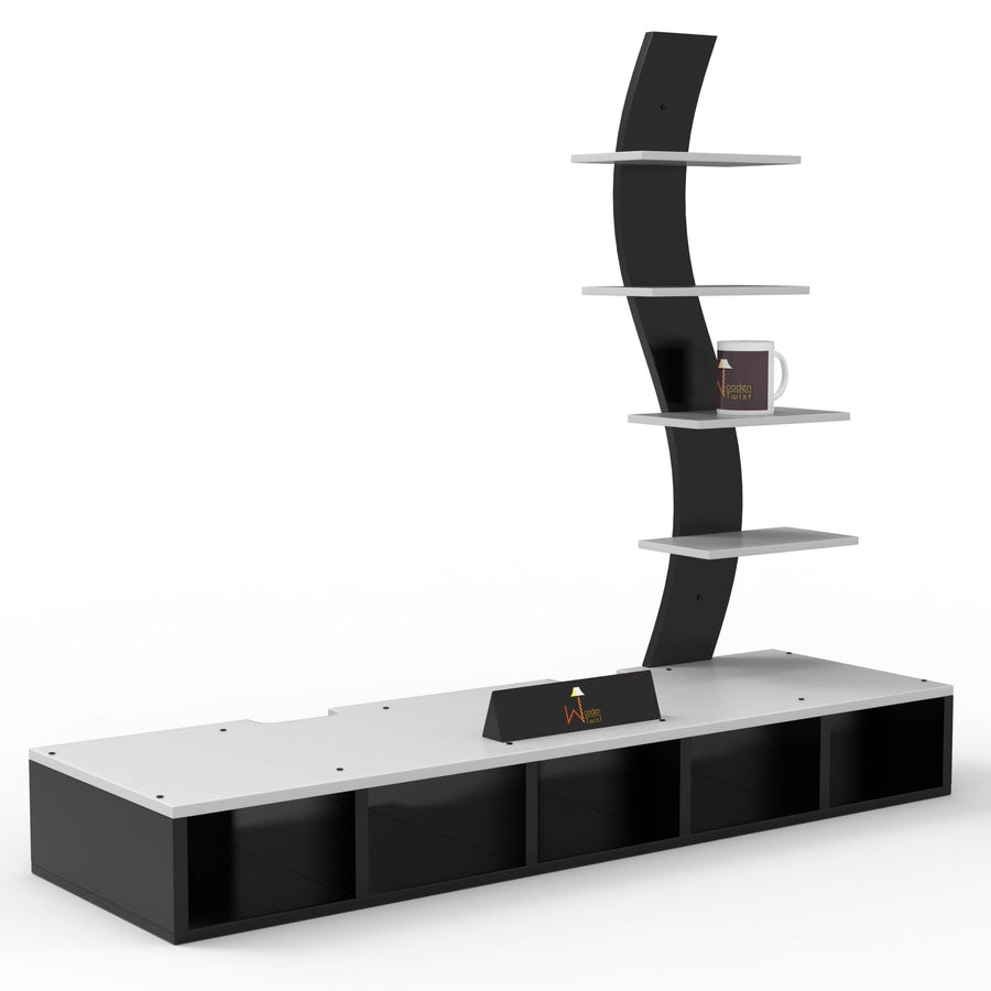 A built-in system that keeps cords tidy