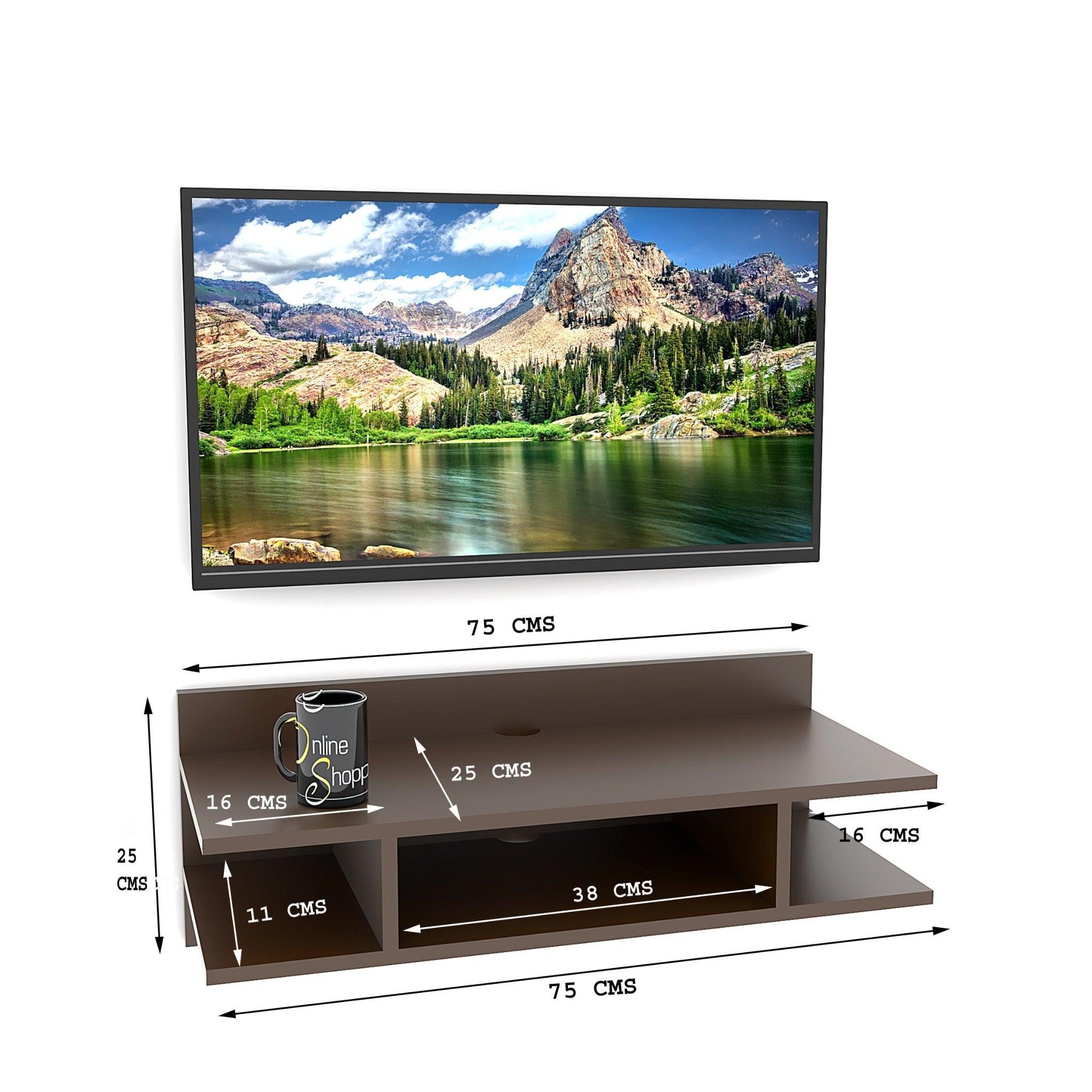 Tilfizyun Entertainment Unit Table with Set Top Box Stand For Upto 32 Inch TV - WoodenTwist