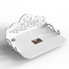 Wooden Beautiful Design Set top box Wall Shelf - WoodenTwist