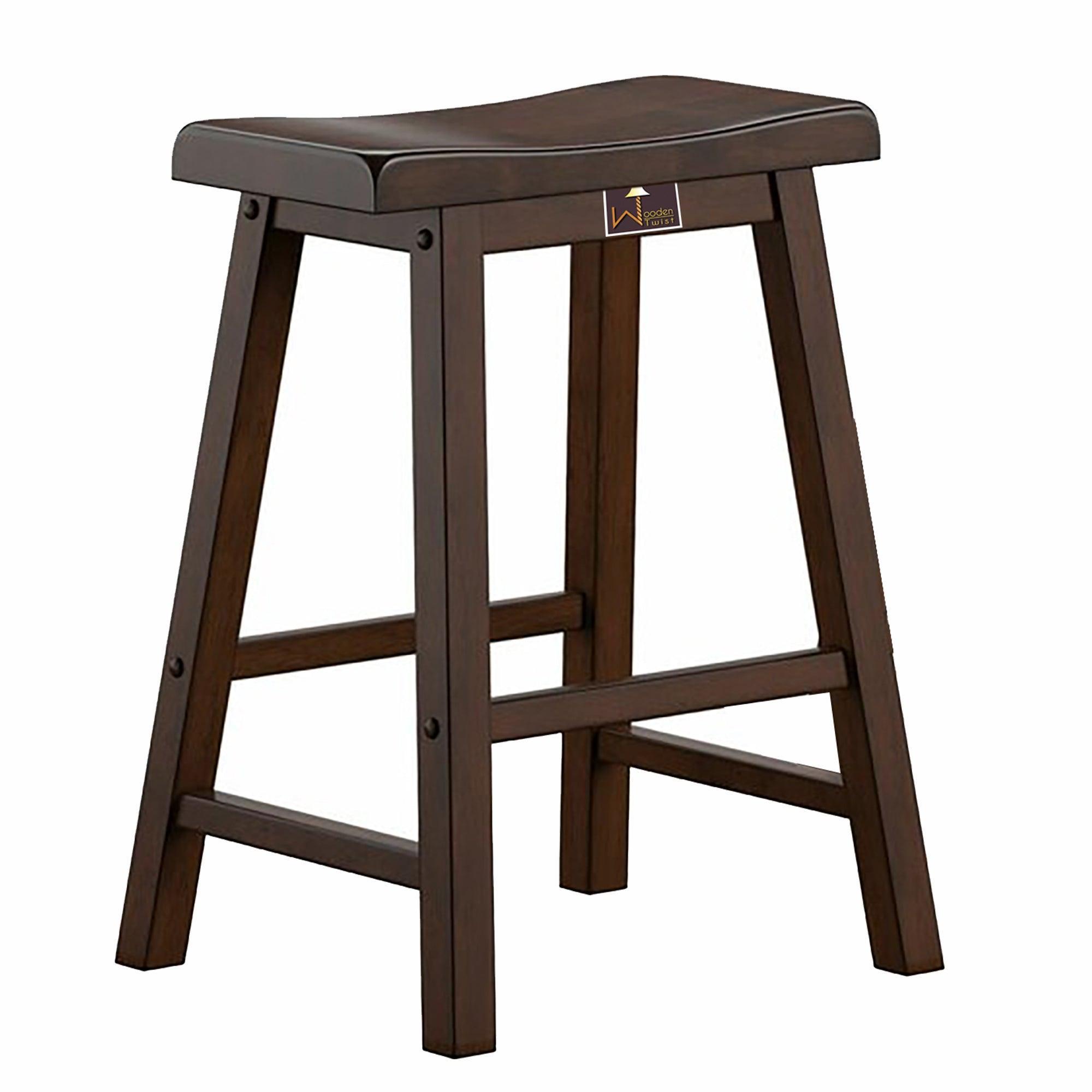 Buy Wooden Twist Counter Bar Stool Online at woodentwist – WoodenTwist