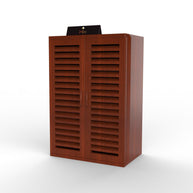 Wooden Shoe Rack Cabinet In Teak Wood - WoodenTwist