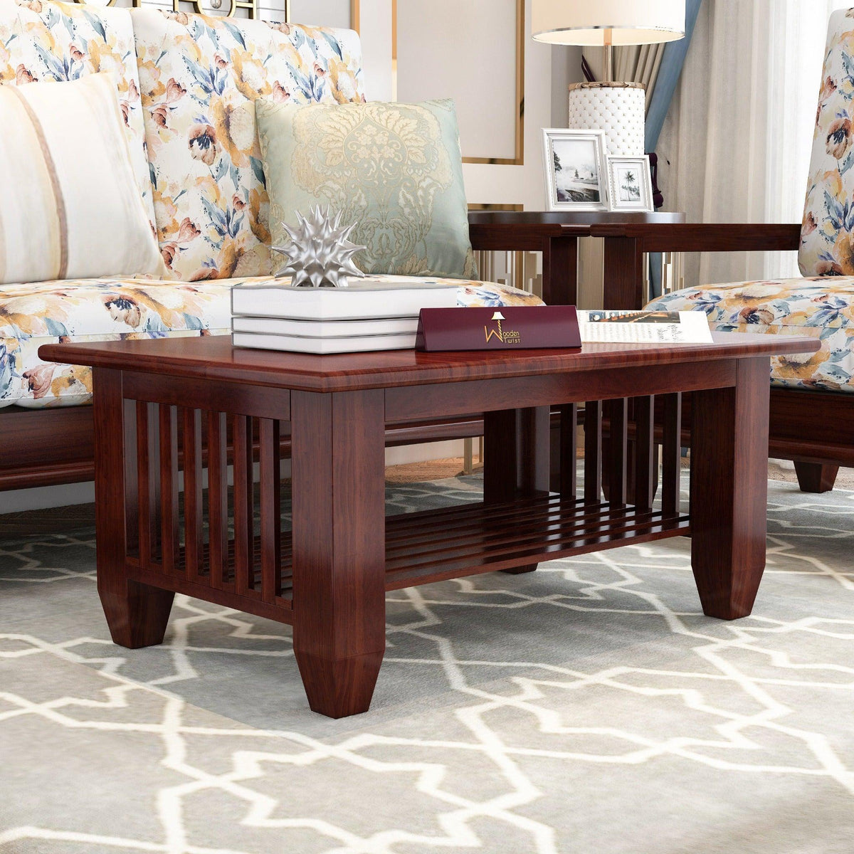 Handmade Teak Wood Coffee Table