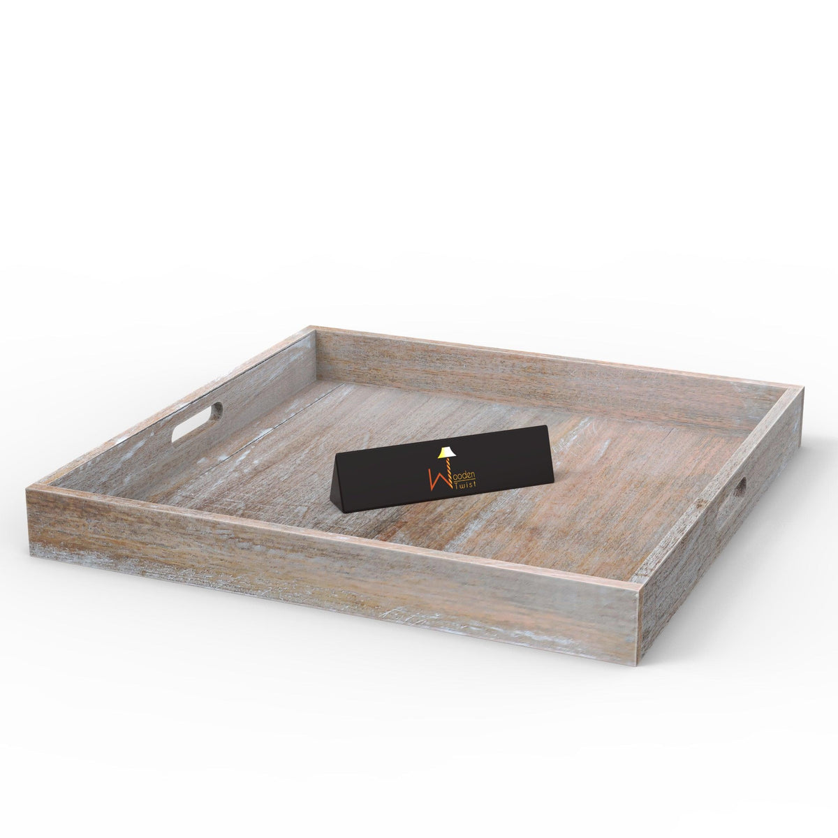 Hecha a Mano Wooden Serving Tray