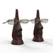 Wooden Nose Shaped Spectacle Holder Specs Stand For Office Desktop/Tabletop - WoodenTwist