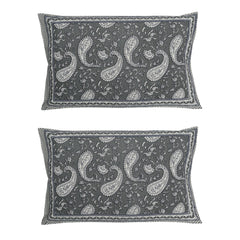 Rajasthani Jaipuri Cotton Block Print Double Bedsheets with 2 Pillow Covers - WoodenTwist