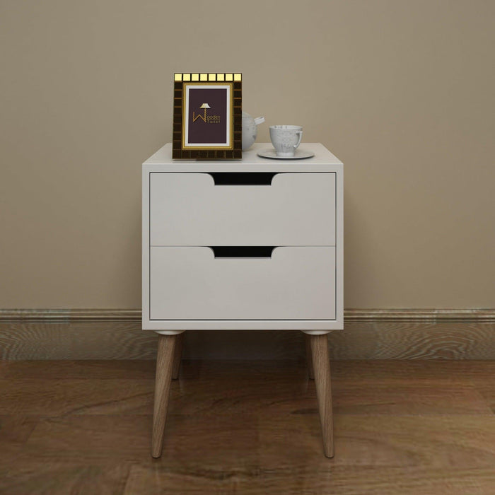Amazing Bedside Table with Two Drawers - WoodenTwist