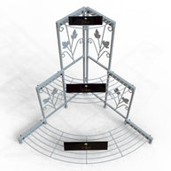 3 Tier Plant Stand Flor Corner Shelf - WoodenTwist