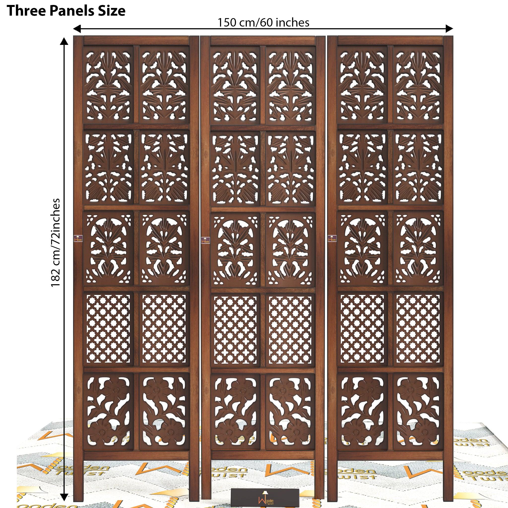 Wooden Room Divider/Wood Separator/Office Furniture/Wooden Partition - WoodenTwist