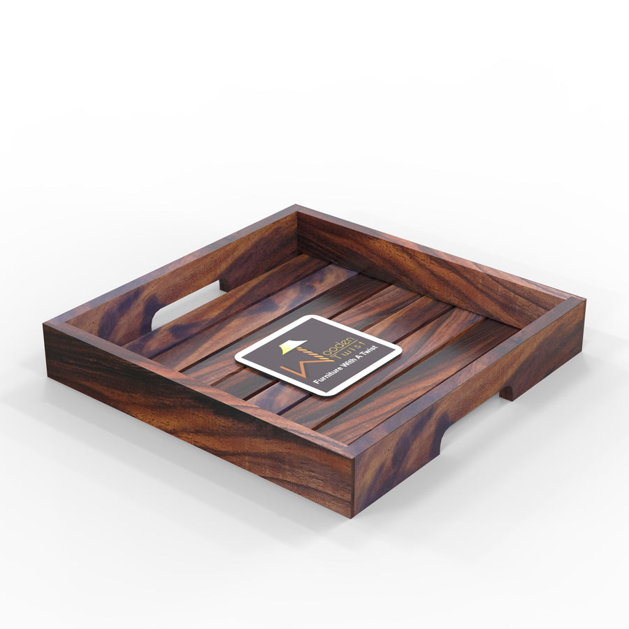 Classic Brown Sheesham Wood Grain