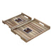 Wooden Handmade Teak Wood Serving Tray/Table Décor (Set of 2) - WoodenTwist