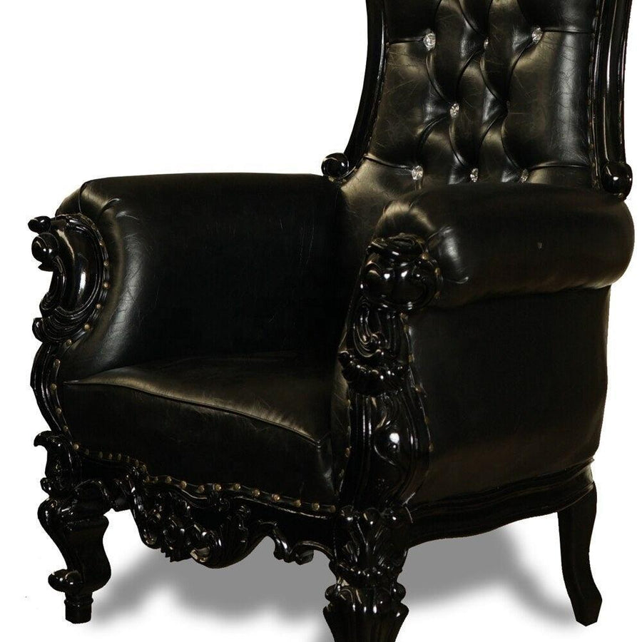 Black Leatherette Finish