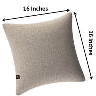 Multi-color Jute Cushion Covers (Set of 3) - WoodenTwist