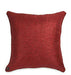 Maroon Color Jute Cushion Covers - WoodenTwist