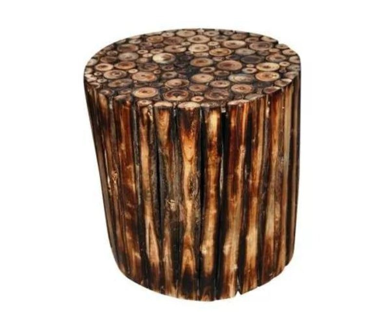 wooden end table