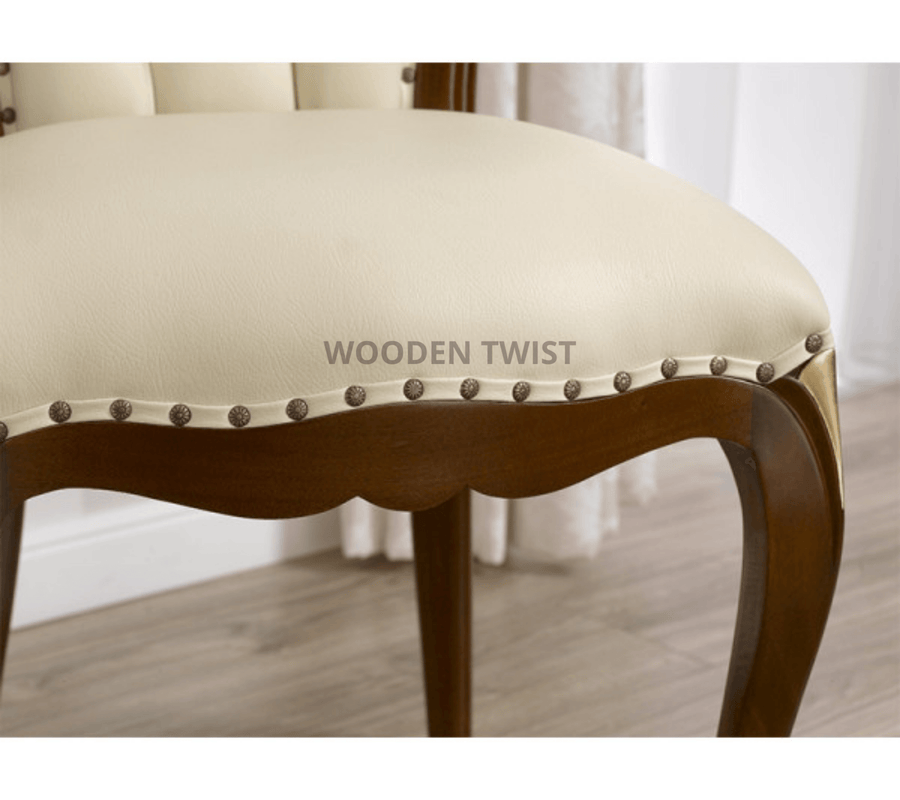 Walnut Gold Leaf, Handmade Detail