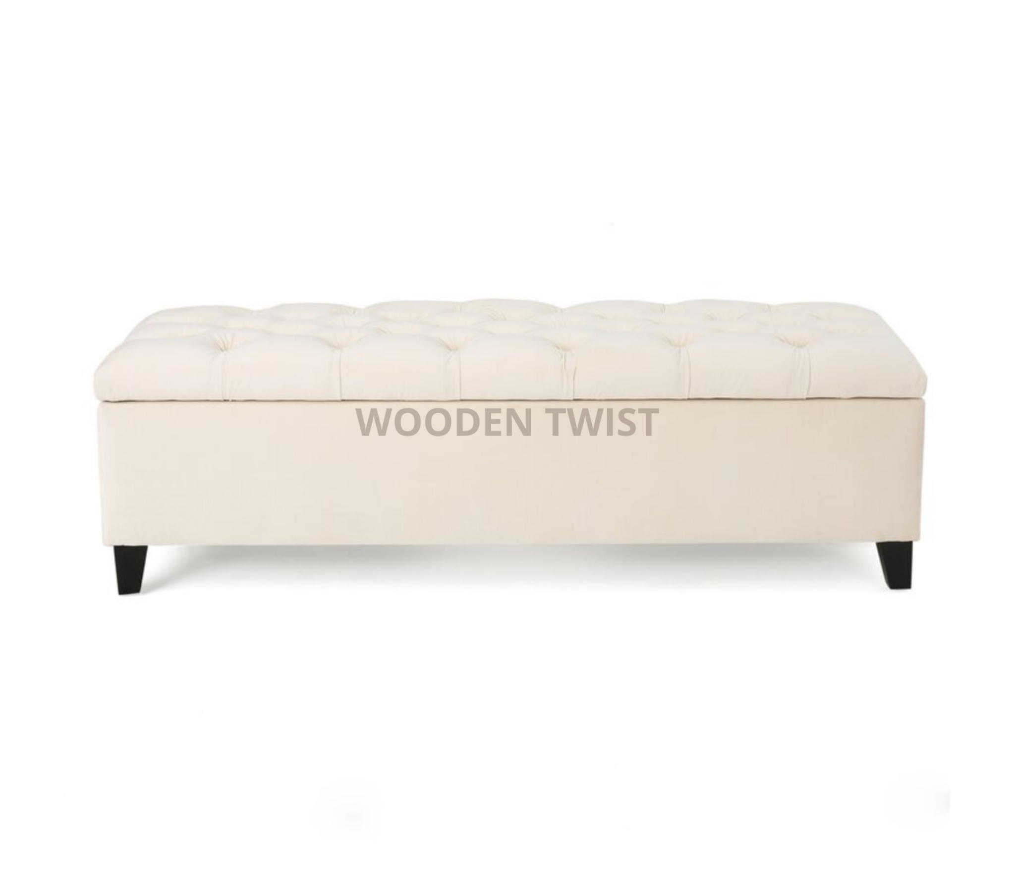 Zelja Premium Wood Flip Top Storage Bench Couch - WoodenTwist