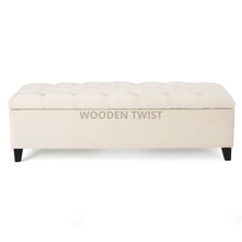 Zelja Premium Wood Flip Top Storage Bench Couch - WoodenTwist