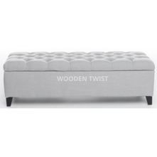 Zelja Premium Wood Flip Top Storage Bench Couch - WoodenTwist