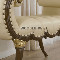 wooden bench couch