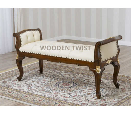 wooden bench couch