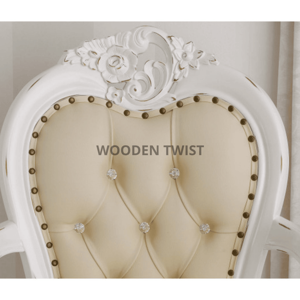 Swanky Teak Wood Premium Arm Chair