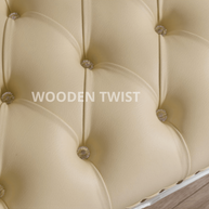 Chic Premium Sheesham Wood Bench Couch - WoodenTwist