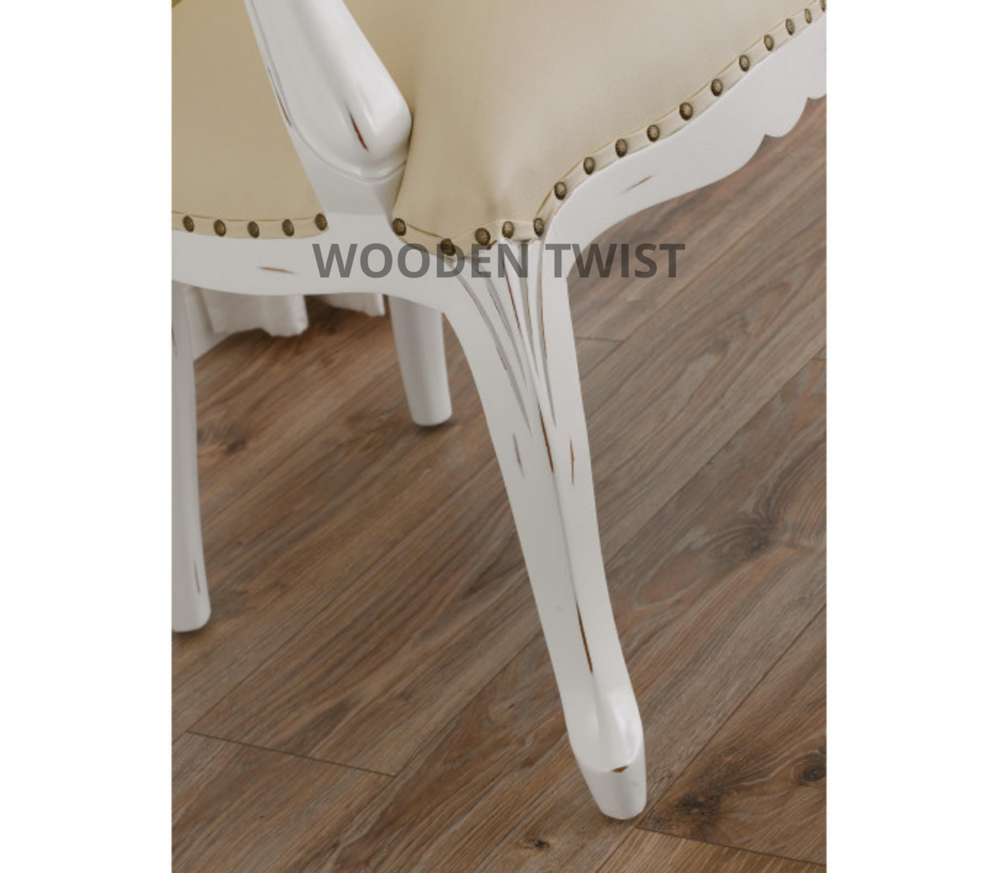 Swanky Teak Wood Premium Arm Chair