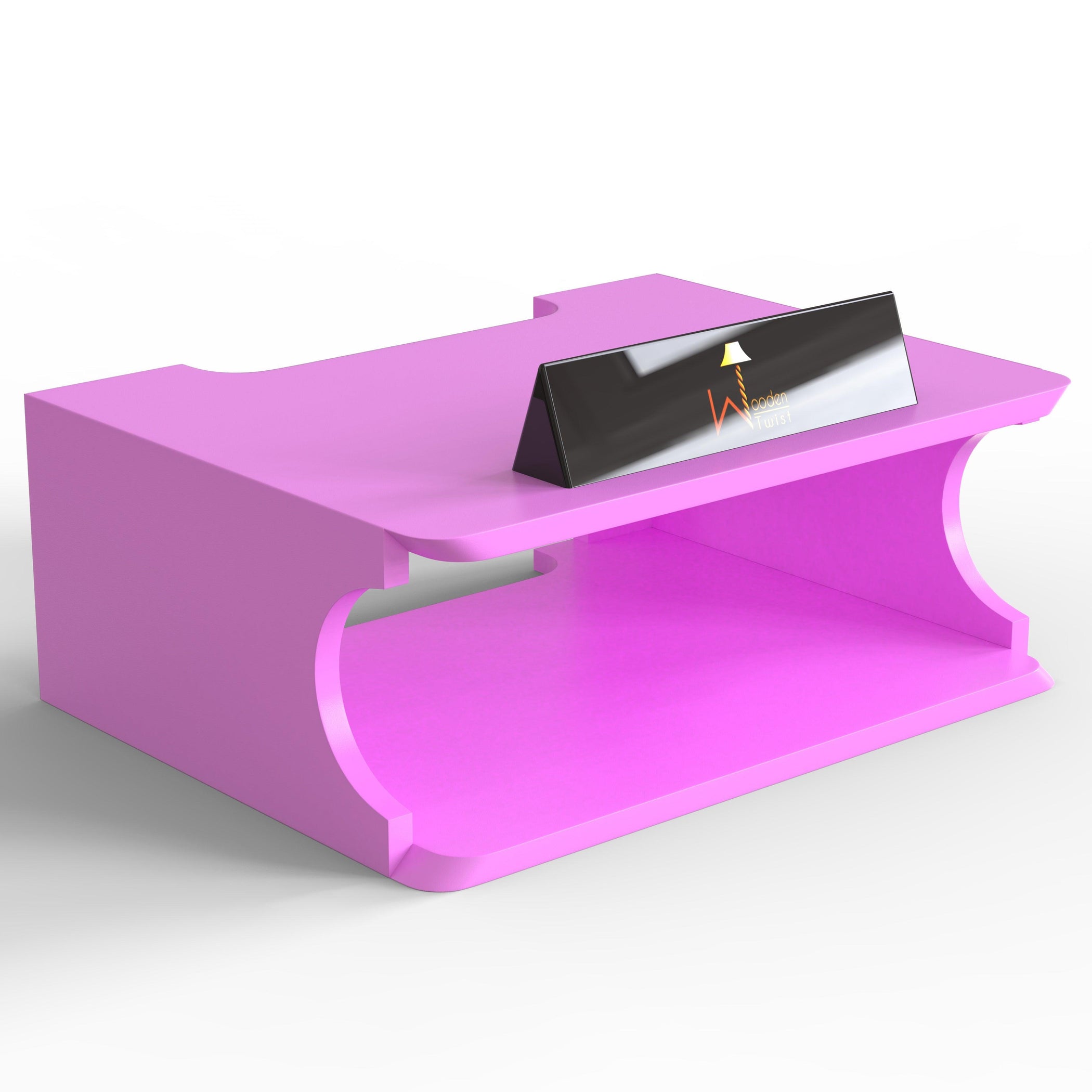 Buy MDF Beautiful Design Set top Box Wall Shelf Online Set Top Box