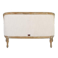 Wooden Twist Hand Carved Loveseat Teak Wood 2 Seater Bench - WoodenTwist