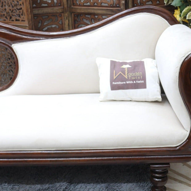 Wood Hand Carved Couch (Teak Wood) - WoodenTwist