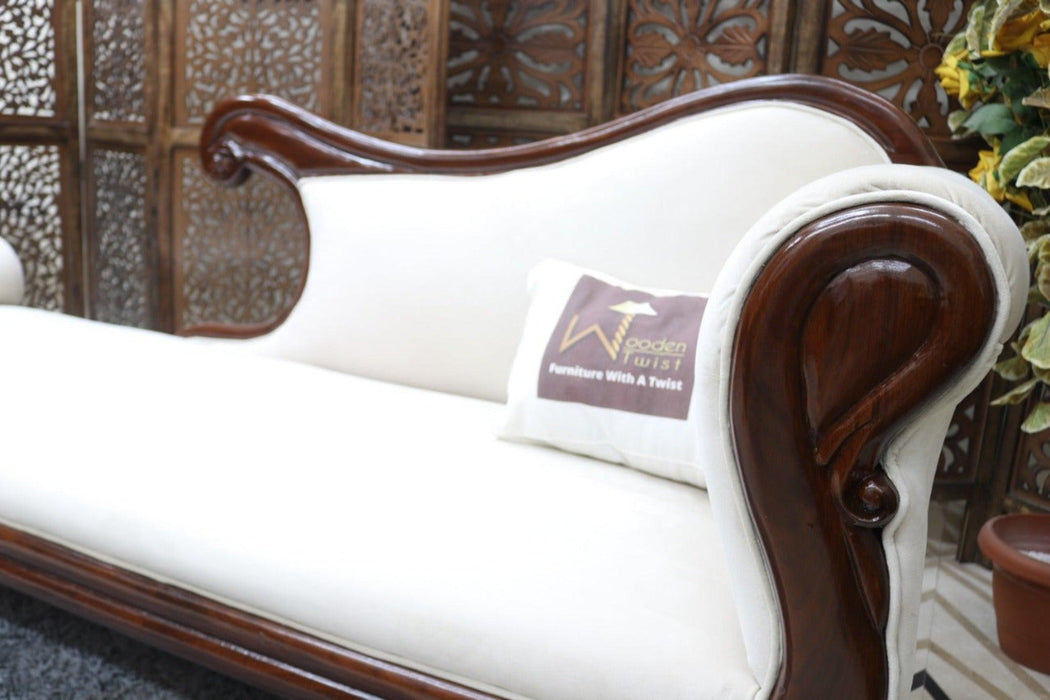 Wood Hand Carved Couch (Teak Wood) - WoodenTwist