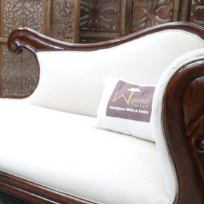 Wood Hand Carved Couch (Teak Wood) - WoodenTwist