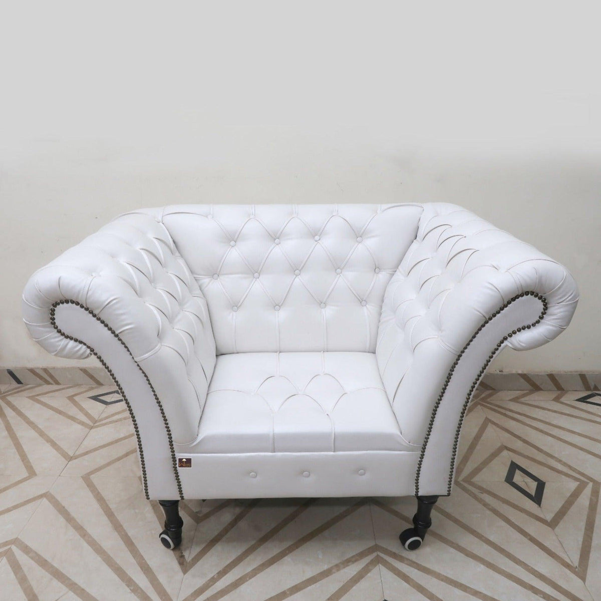 Button Tufted Grand Sofa