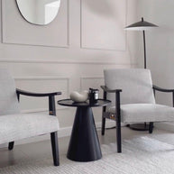 Wooden Handmade NEGRA Modern Arm Chair (Teak Wood) - WoodenTwist