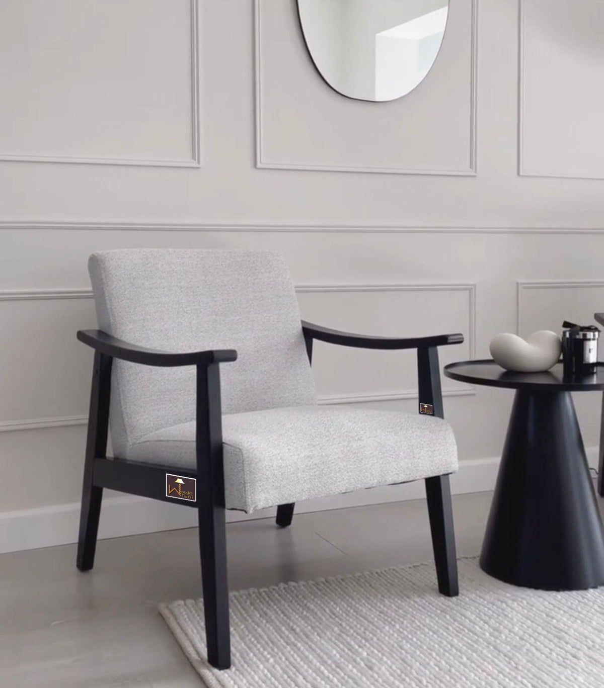 NEGRA Modern Arm Chair