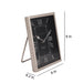 The Framed Clock In Silver & Gold Finish - WoodenTwist