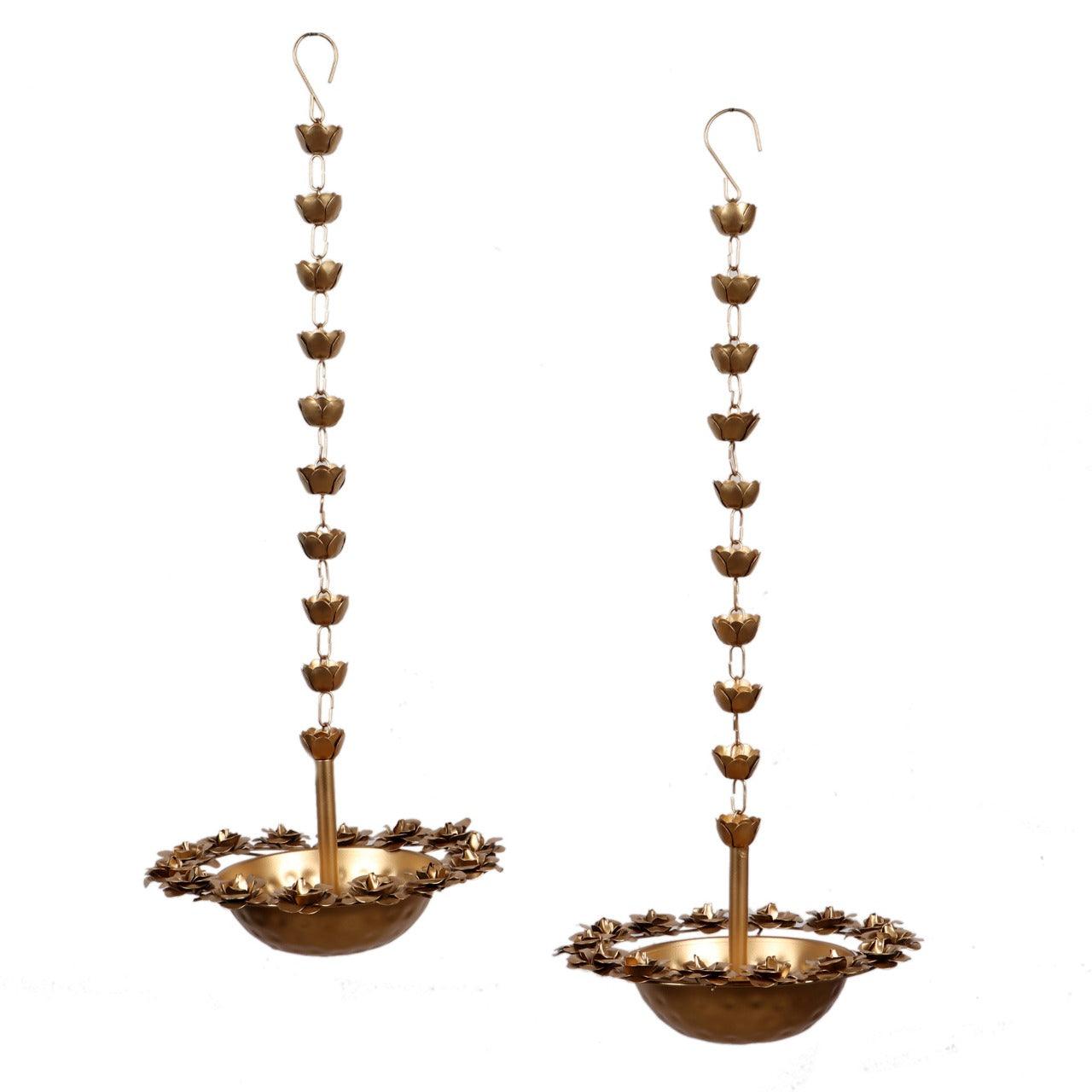 Hanging Urli (Set of 2) - WoodenTwist