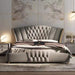 Luxe Modern Design Queen Size Bed For Bedroom with Storage - WoodenTwist