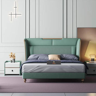 Luxury Lulu Design Queen Size Bed For Bedroom - WoodenTwist