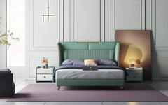 Luxury Lulu Design Queen Size Bed For Bedroom - WoodenTwist