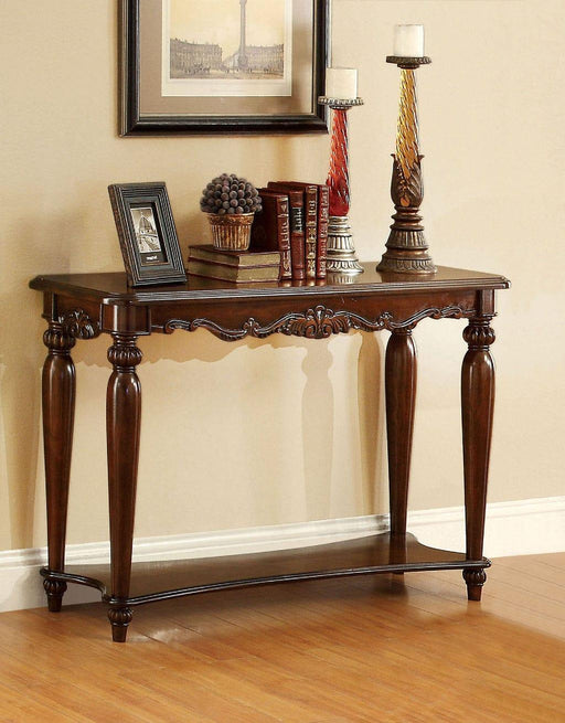 Wooden Hand Carved Royal Decor Console Table - WoodenTwist